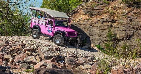 Baird mountain branson 4x4 adventure  Experience the Ozarks in a custom Pink Jeep® Wrangler